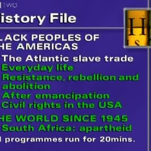 BBC History File:  The Atlantic Slave Trade