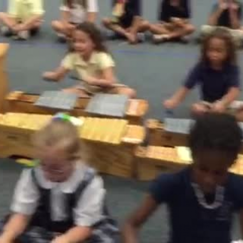 15-16 Ms. Lewis' 2nd grade class "Rain, Rain" arr. by Kriske/DeLelles