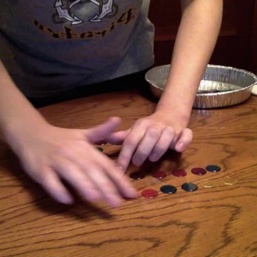 Colored discs manipulative- Prime and Composite numbers