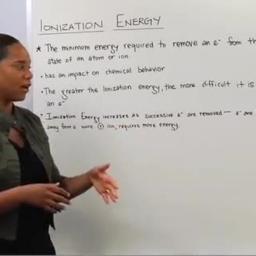 Ionization Energy 