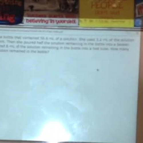 8th grade student and multi-step problems