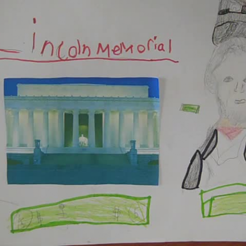 Lincoln Memorial paper slide show