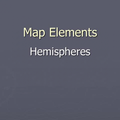 Map Elements - Hemispheres