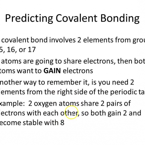 Predicting Bond Type