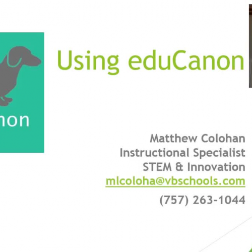 Module 3 Using eduCanon