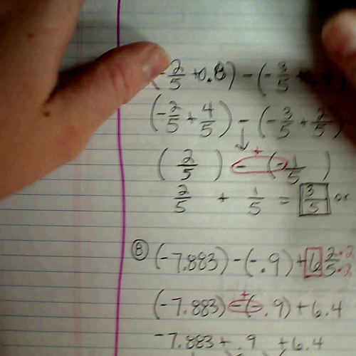 Combining More Than 2 Rational Numbers