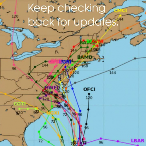Warning Hurricane Joaquin Path Take Cover Now