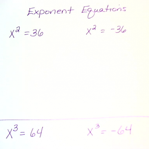 Corbin 5 Exponent Equations