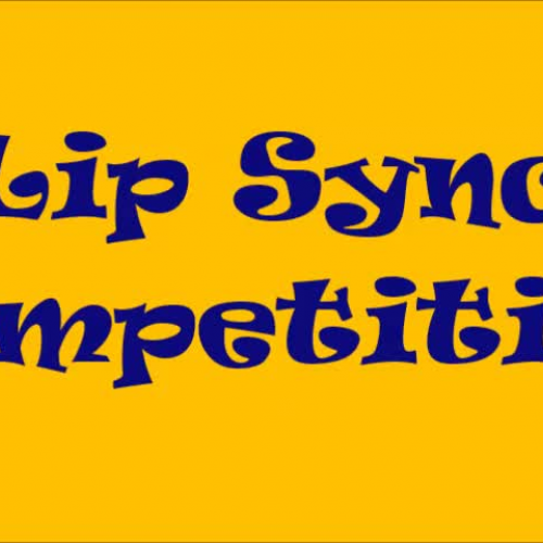 Student video of lip sync competition for homecoming 2015