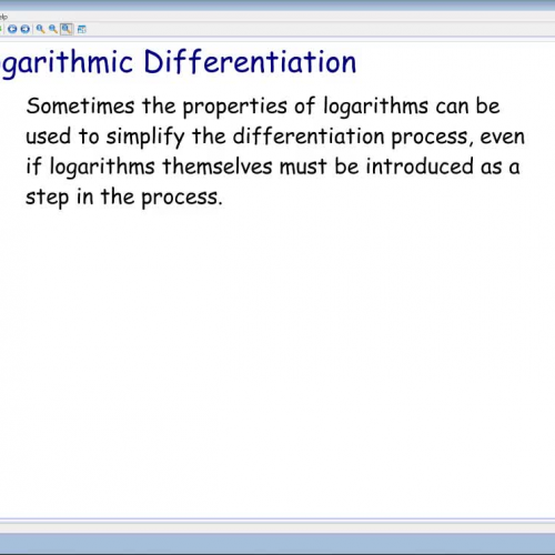 4.4 Derivatives of Exponential and Logarithmic Functions - Part 2