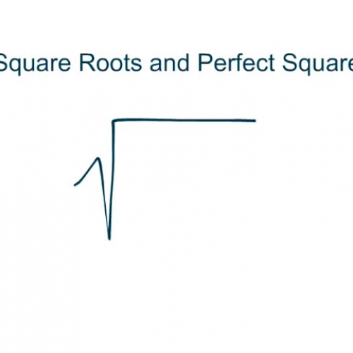 Square Roots and Perfect Squares