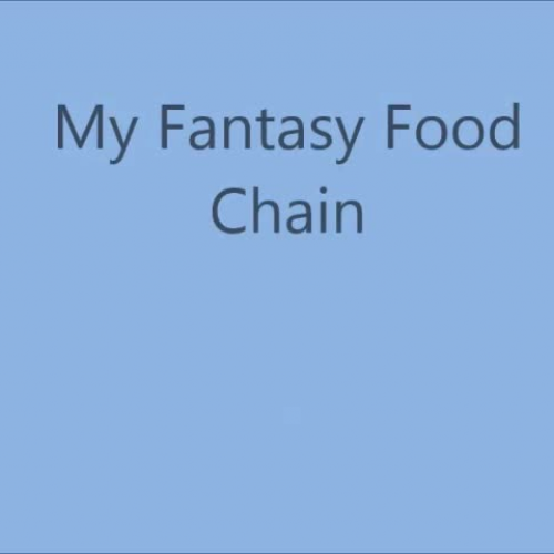 DMS 2015 My Fantasy Food Chain Keely 