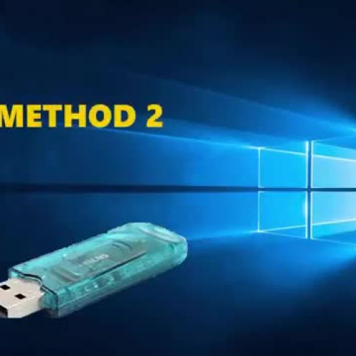 Create a Bootable USB Flash Drive for Windows 10  / 8 / 7 / xp