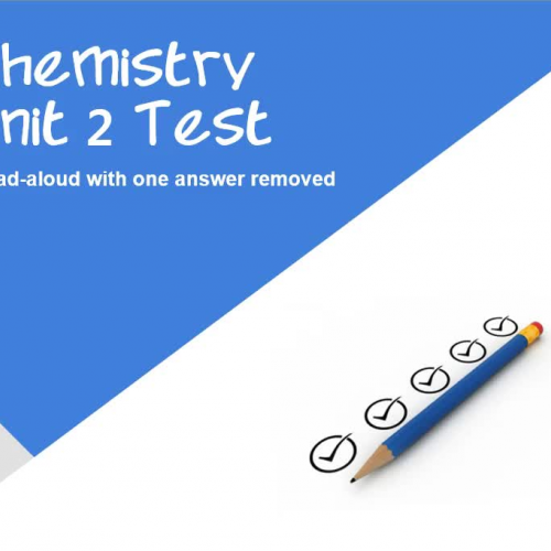 Unit 2 Read Aloud Test 