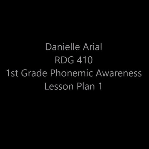 Phonemic Awareness 