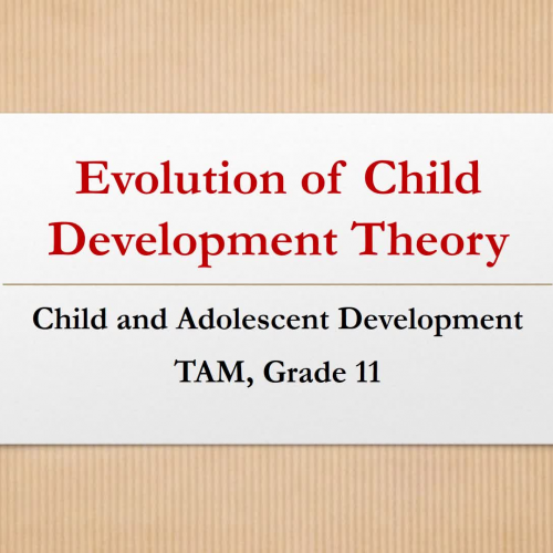 Historical Foundations of Child Development Theory