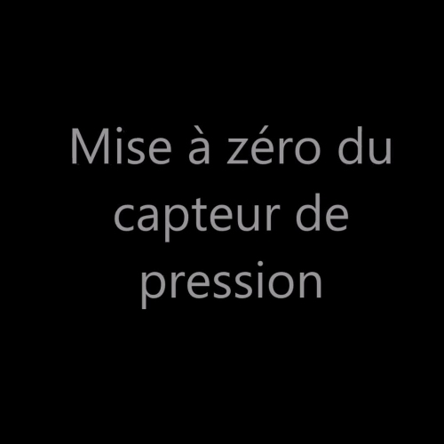 Monitorage des pressions invasives : mise à zéro du capteur de pression