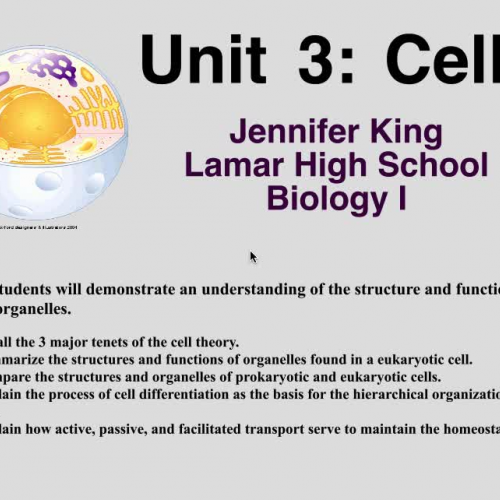 U3 V1 Cell Theory