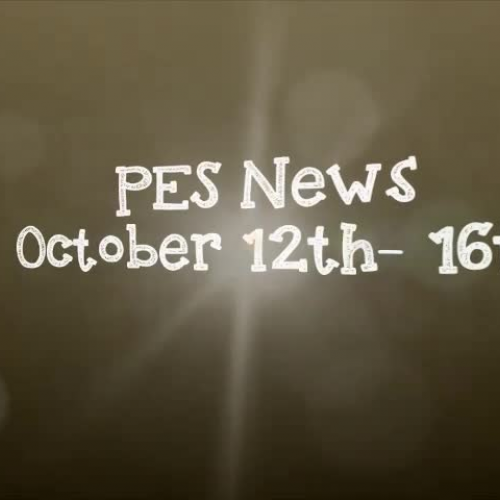PES News October 12-16