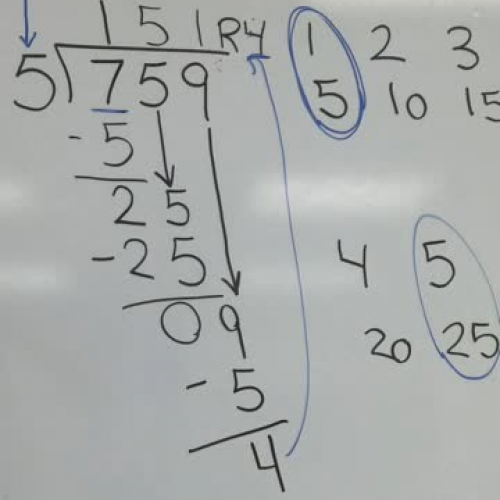 Long Division, Multiples Style