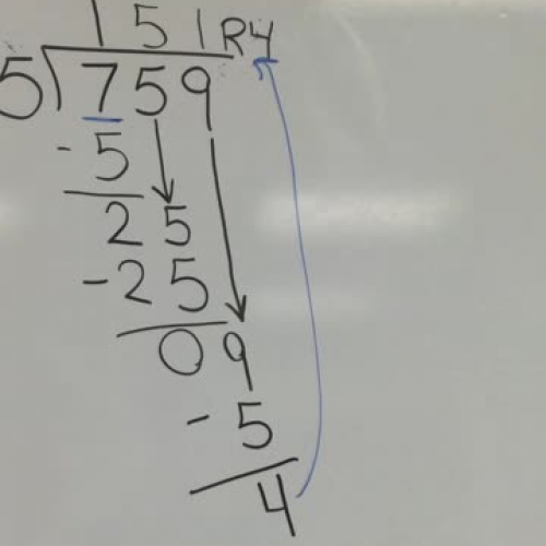 Long Division part 2
