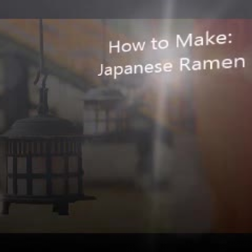 DMS 2015 How to Make Japanese Ramen by Kennedy