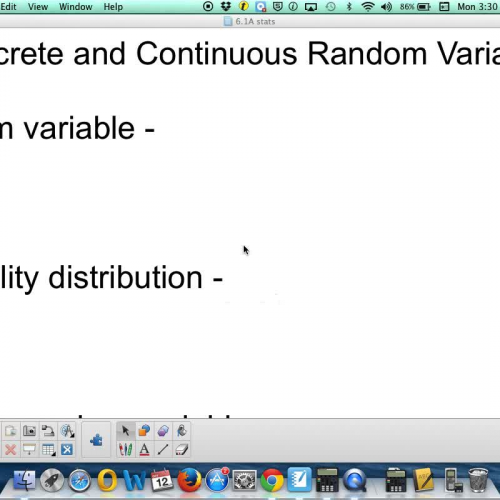 Discrete Random Variables