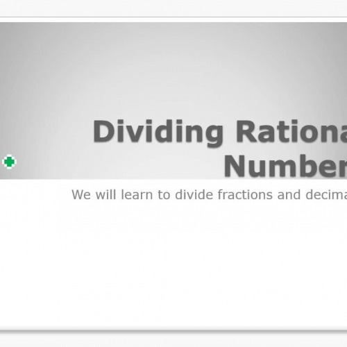 Dividing Rational Numbers