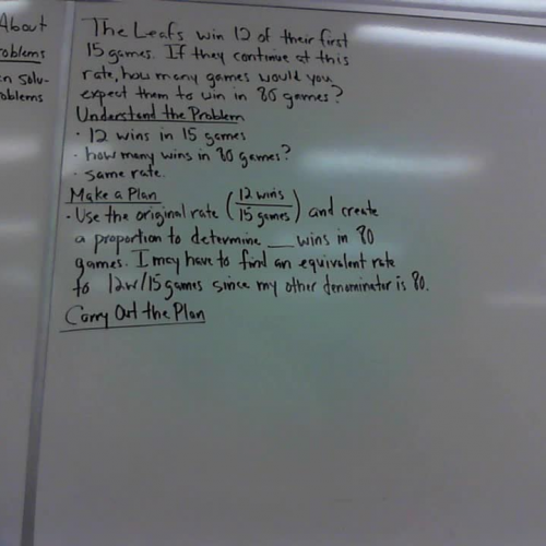 2.4 Communicating About Ratio and Rate Problems