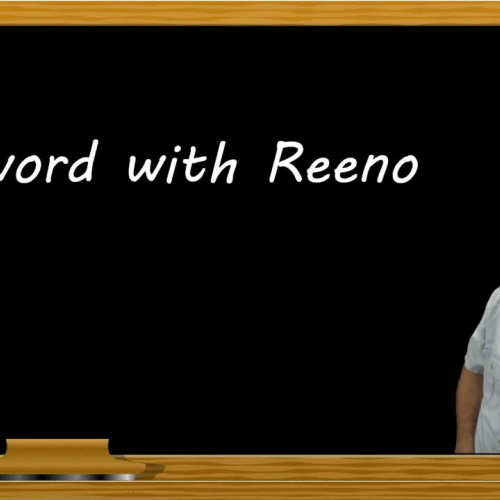 A Word With Reeno - rather