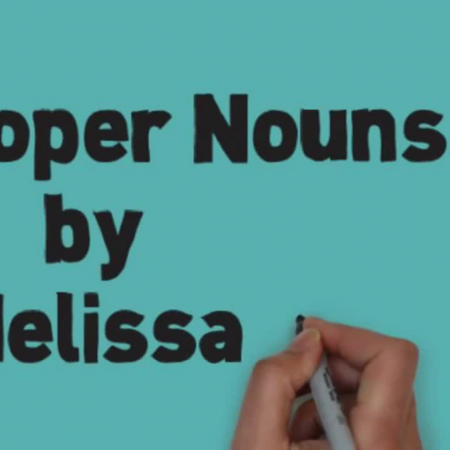 Proper Nouns Song by Melissa