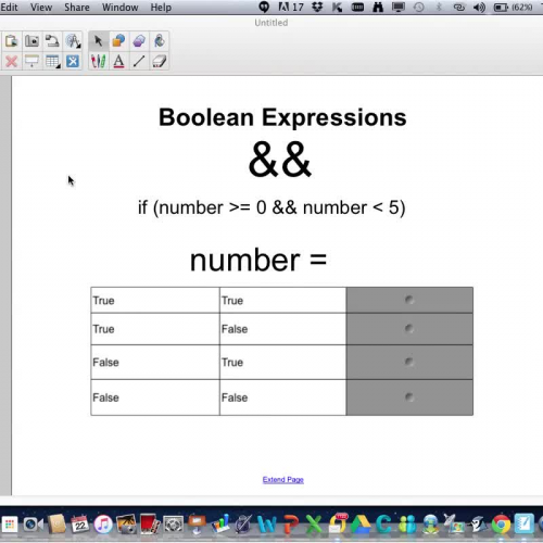 Boolean Expressions