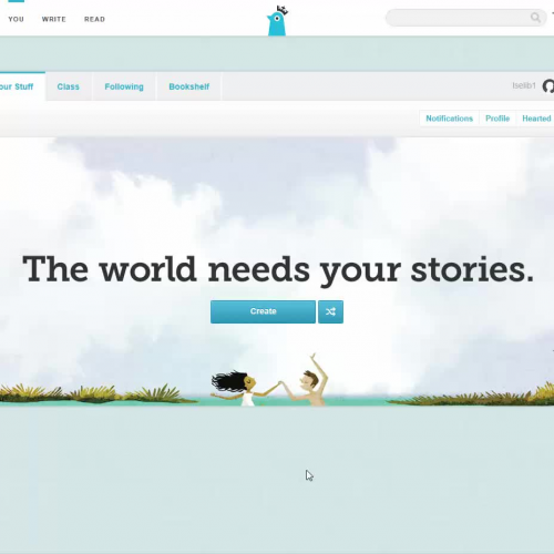 Story Bird Choosing Artwork