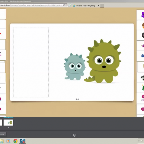 Add pages to story bird