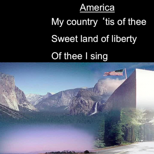 America Sing-along