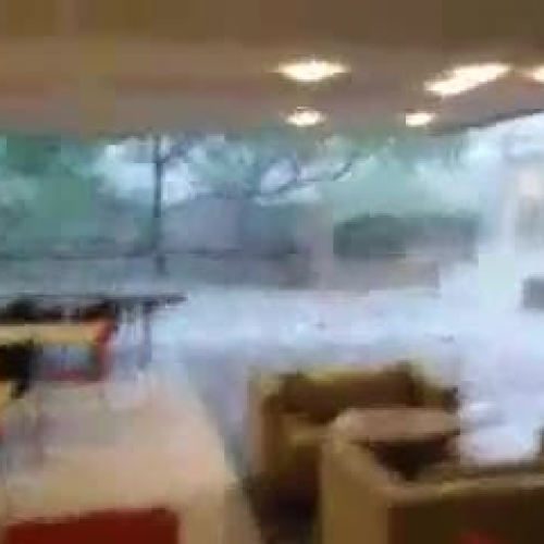 At Hotel Shelter Away From Hurricane Patricia