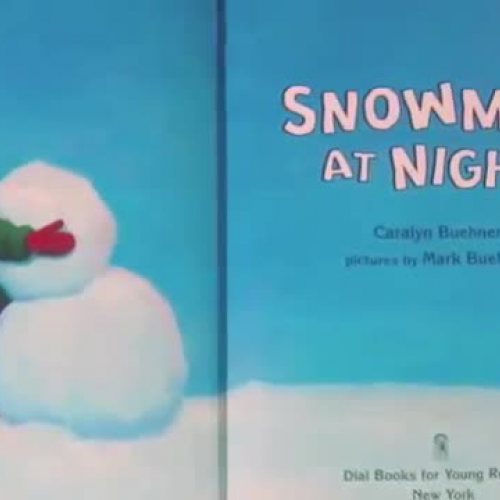 Snowmen At Night By: Caralyn Buehner