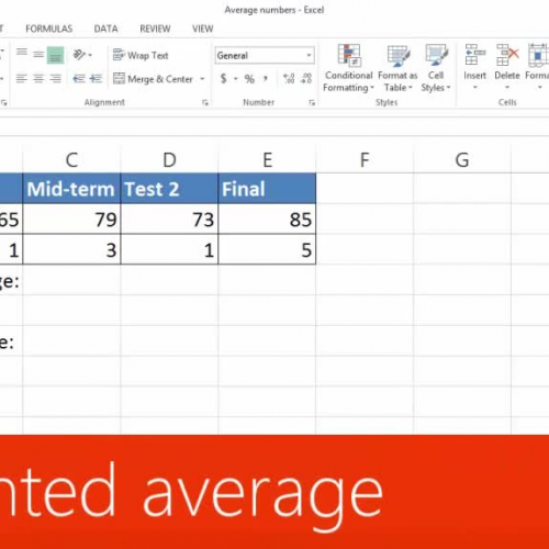  Weighted average 