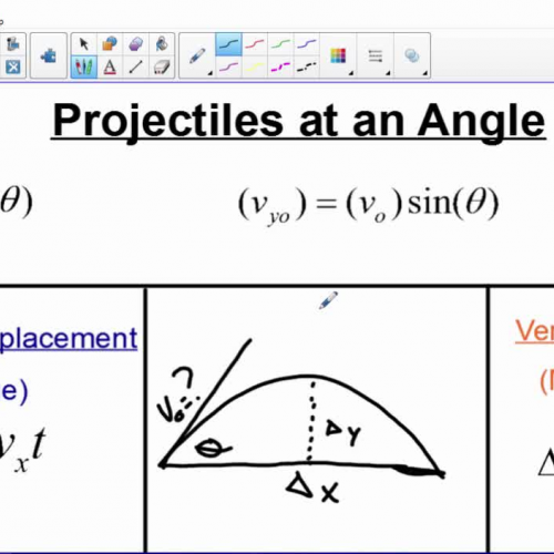 06 Projectiles at an Angle Examples