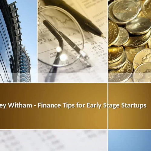 Bradley Witham | Finance Tips for Early Stage Startups