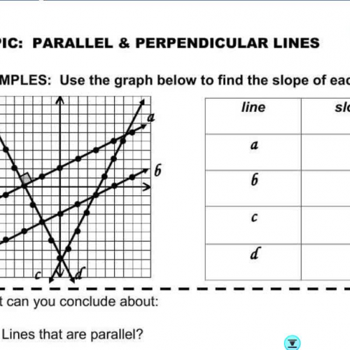 Parallel and Perpendicular - Regular