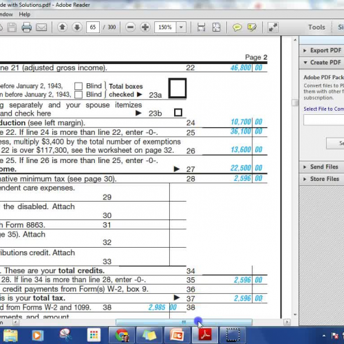 ch 7 Assessment Review and Tax Problem 7-3