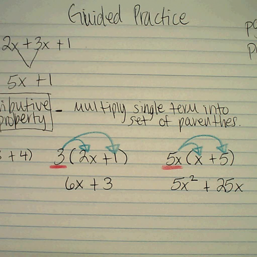 Distributive Property