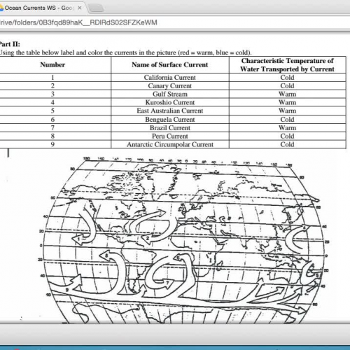 Unit 6 Ocean Circulation PT 2
