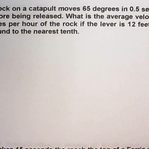 L14-04 Angular & Linear Velocity WSC #1-4
