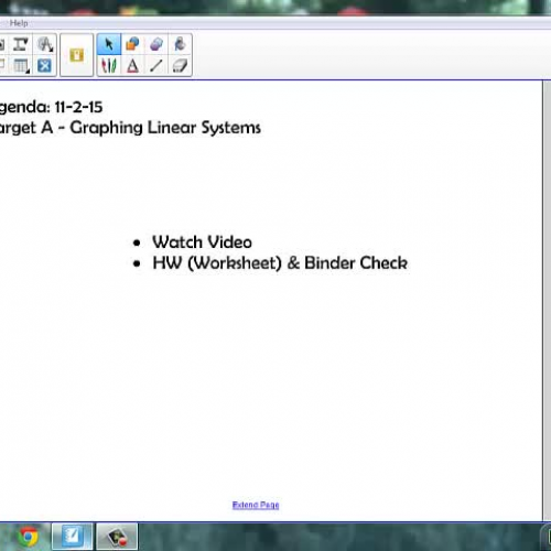 Target A - Graphing Systems