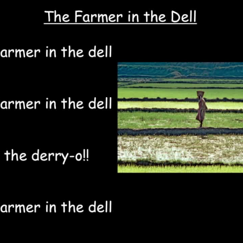 Farmer in the Dell Sing-along (acoustic audio)