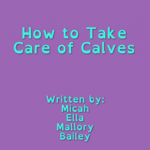 How to Take of Calves