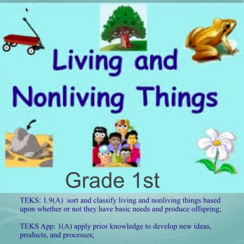 Living and Nonliving