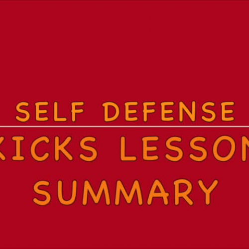 Lesson Preview - Kicks